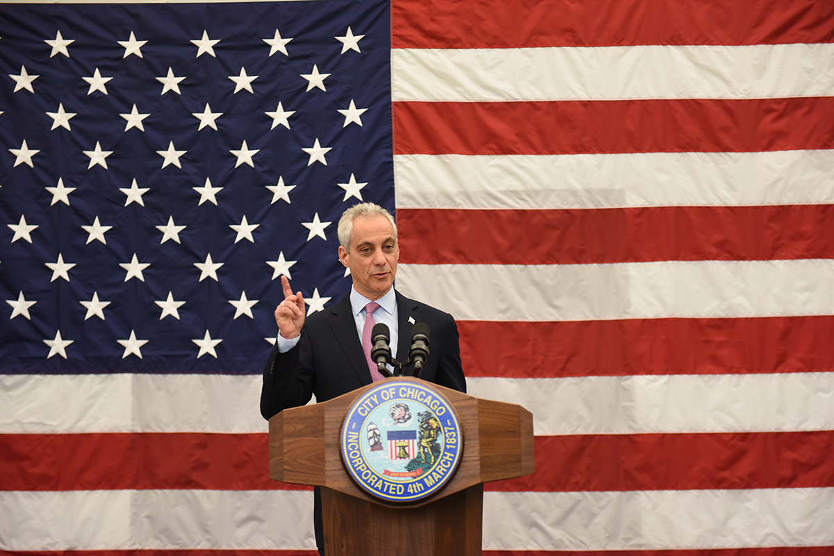 Mayor Emanuel Hosts Naturalization Ceremony